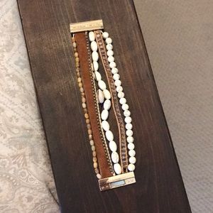 Victoria Emerson stacked bracelet